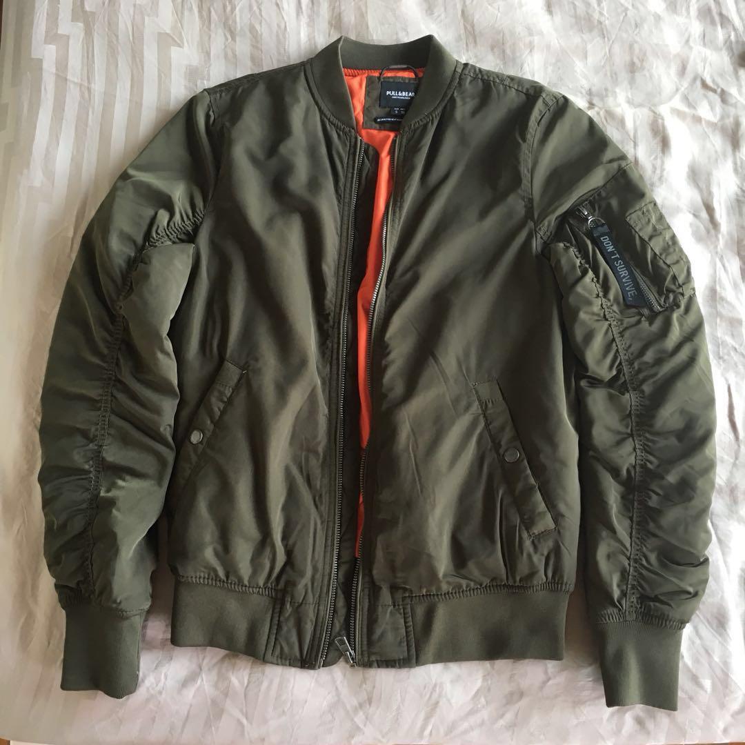 Pull and deals bear harrington jacket