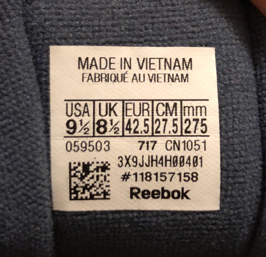 Reebok sales workout suede