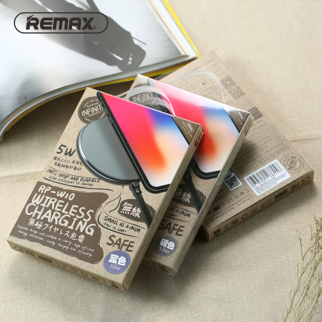 Remax RP-W10 Qi Wireless Fast Charger (Category: Chargers) located in Mandaluyong City. Submitted by princessshyph (Listing ID 187306435, Image 2). Description: REMAX RP-W10 Qi Wireless Charger For iPhone X 8 Samsung Note 8 S8 Plus S7 S6 Edge Phone Fast Wireless Charging.