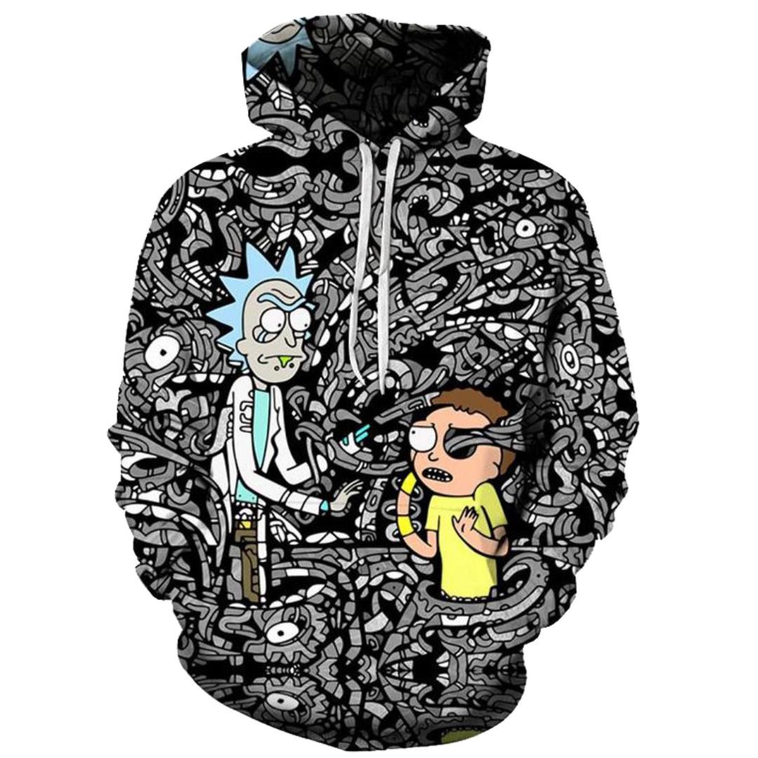 Rick and morty new arrivals 3d sweatshirt