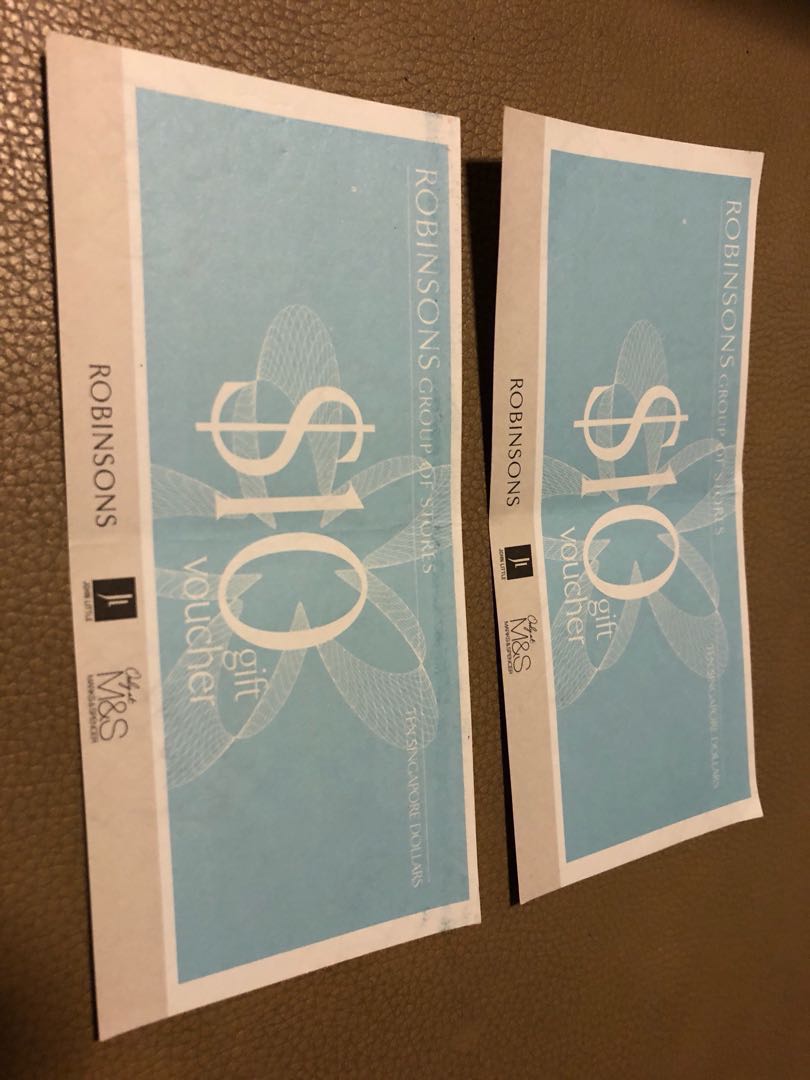 Robinsons, John Little, Marks & Spencer Voucher, Entertainment, Gift