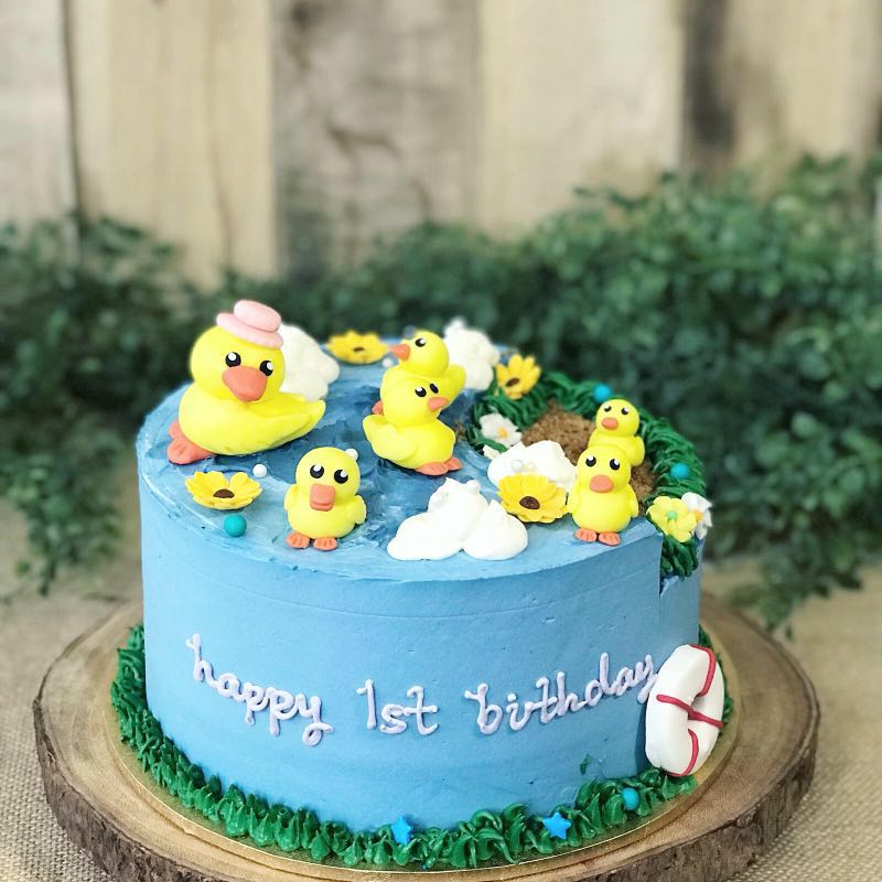 Rubber Duck Cake Kids Birthday Cake 1st Birthday Free Delivery