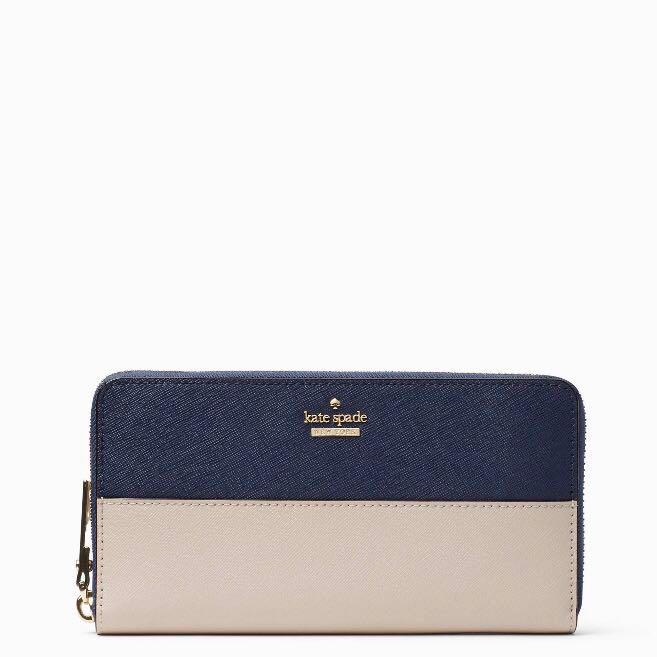 kate spade cameron street lacey wallet black