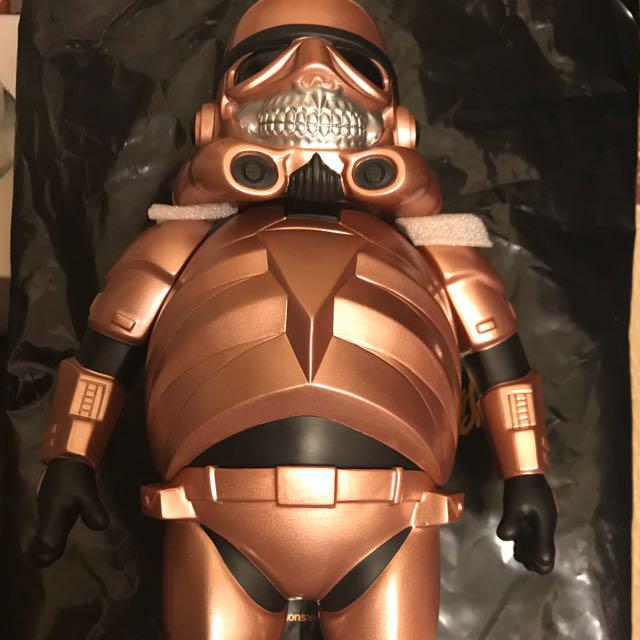 SALE* Ron English Police Grin “Rose Gold” version ~ Platinum Teeth