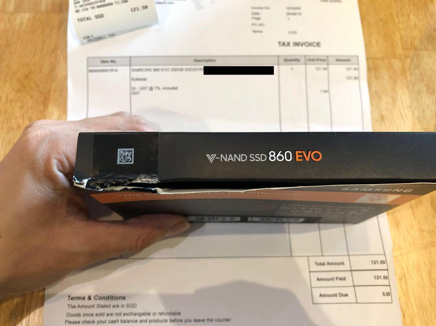 Samsung 860 Evo 256GB SSD SATA Computers Tech Parts