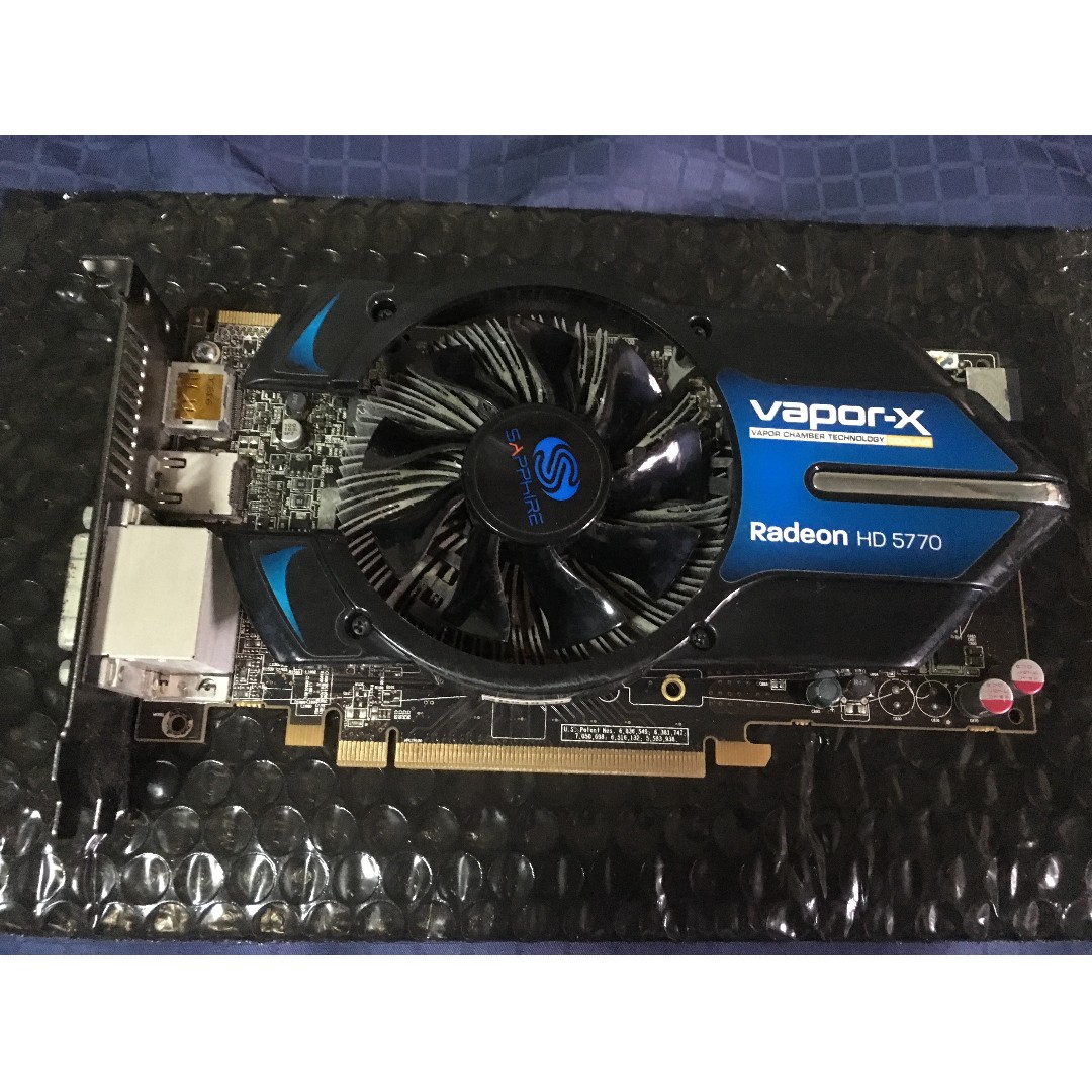 SAPPHIRE Vapor X Radeon HD 5770 Unknown condition
