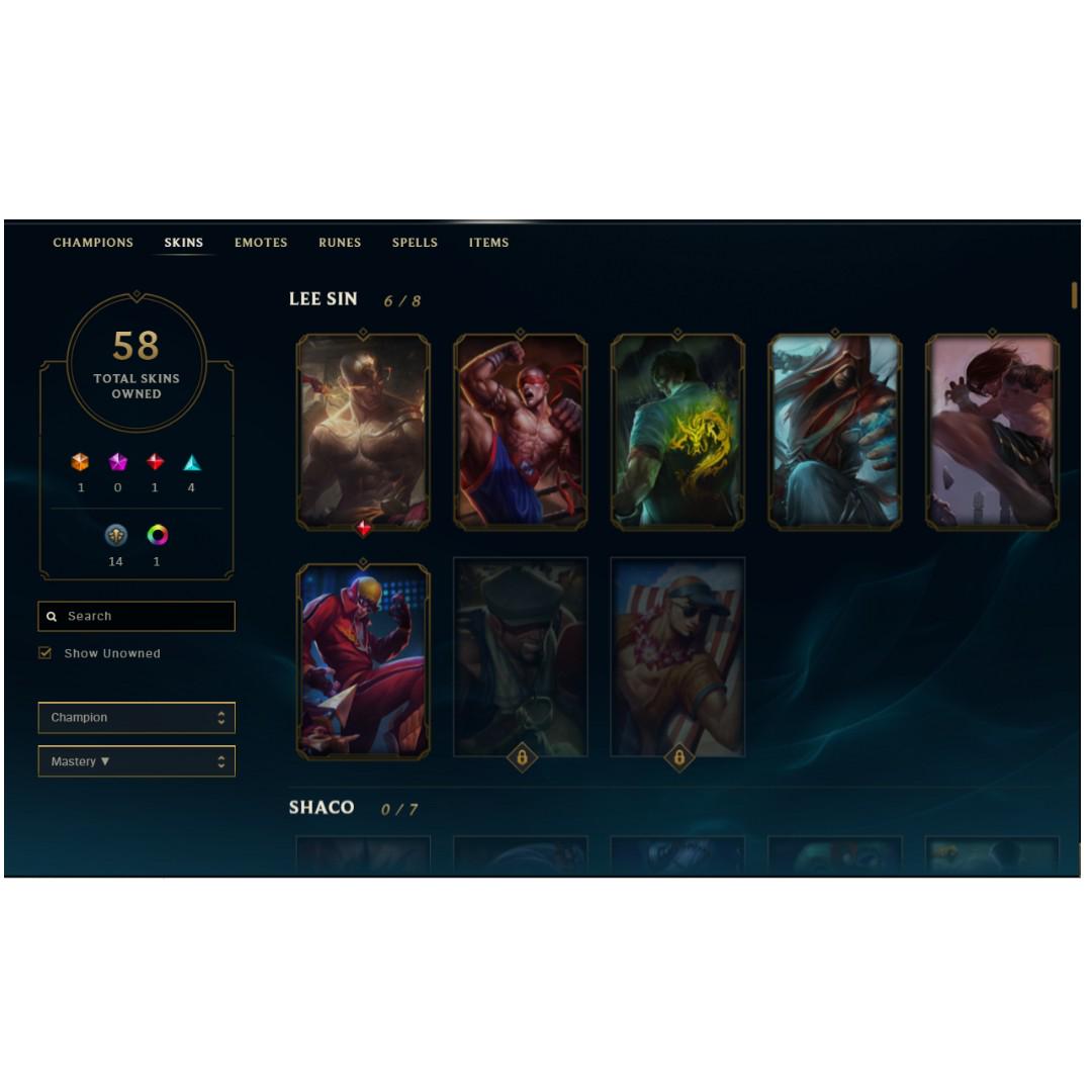 where to sell league accounts