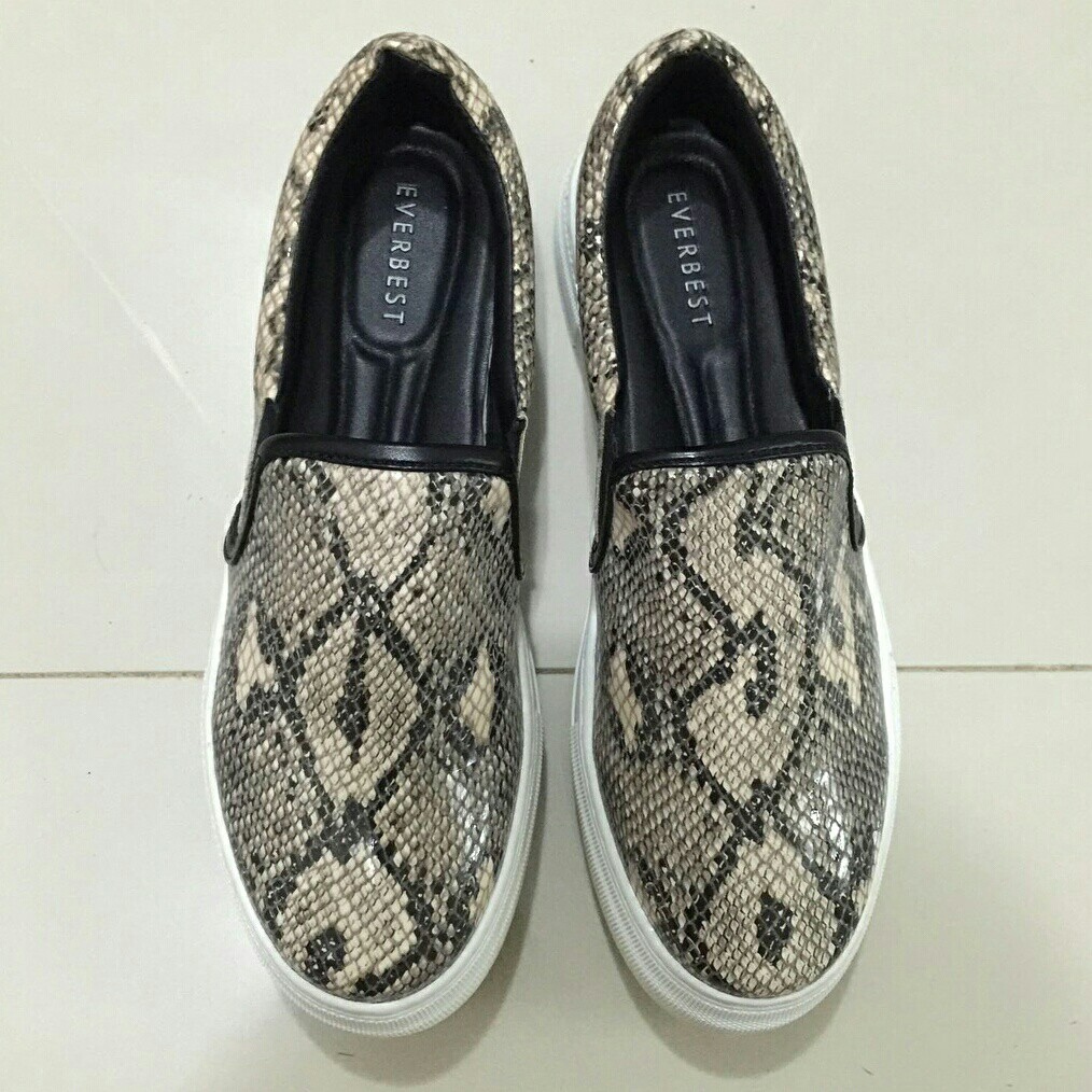 Sepatu Everbest Python Authentic Branded Import Wanita Cewek Cantik Obral Sale Original Murah Fesyen Wanita Sepatu Di Carousell