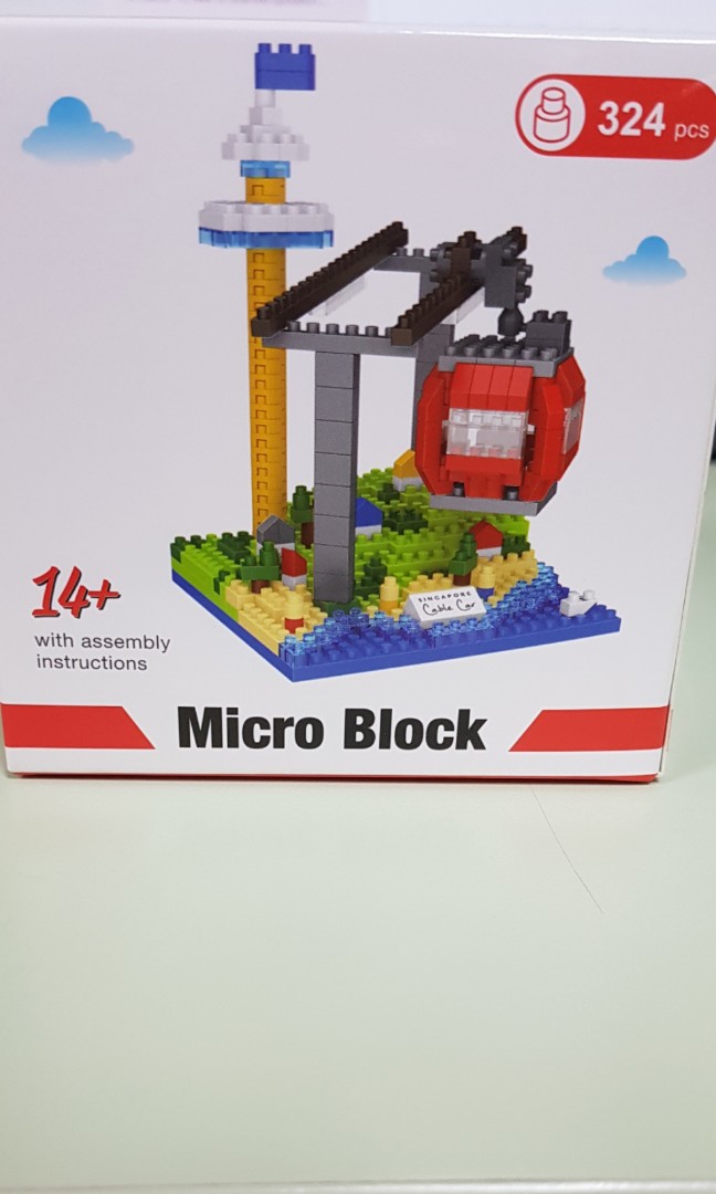 Singapore cable car nanoblocks, Hobbies 