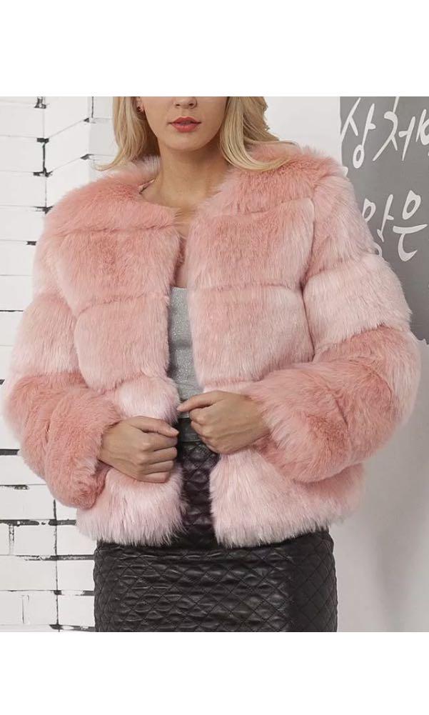 Super Soft Thick Faux Fur Coat Women S Fashion Clothes On
