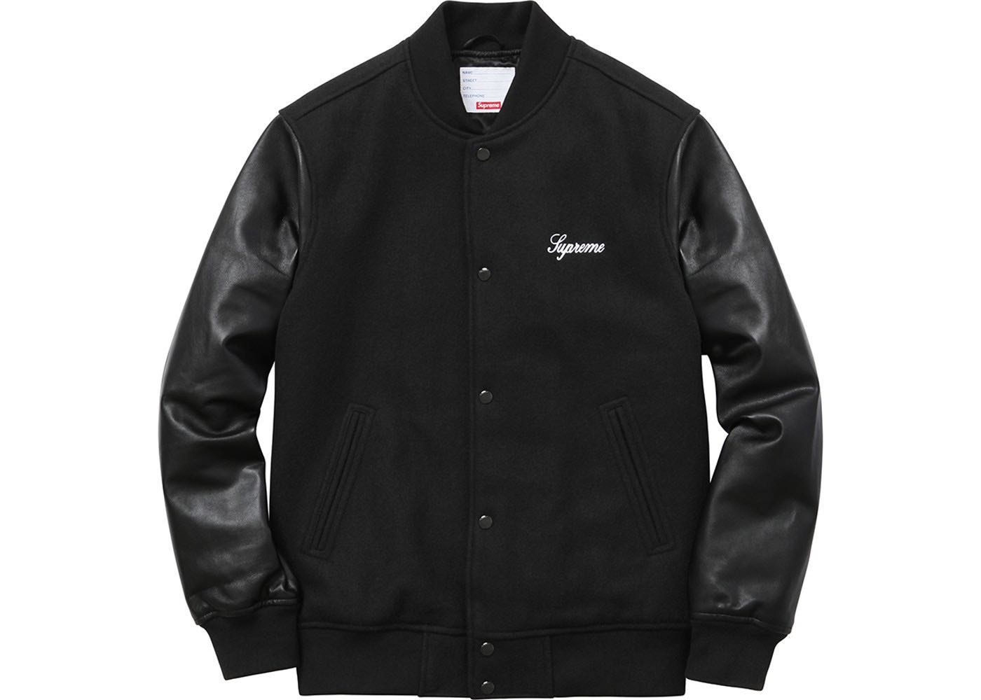Supreme Team Fw15 Crew Varsity Jacket Men S Fashion Clothes On Photo