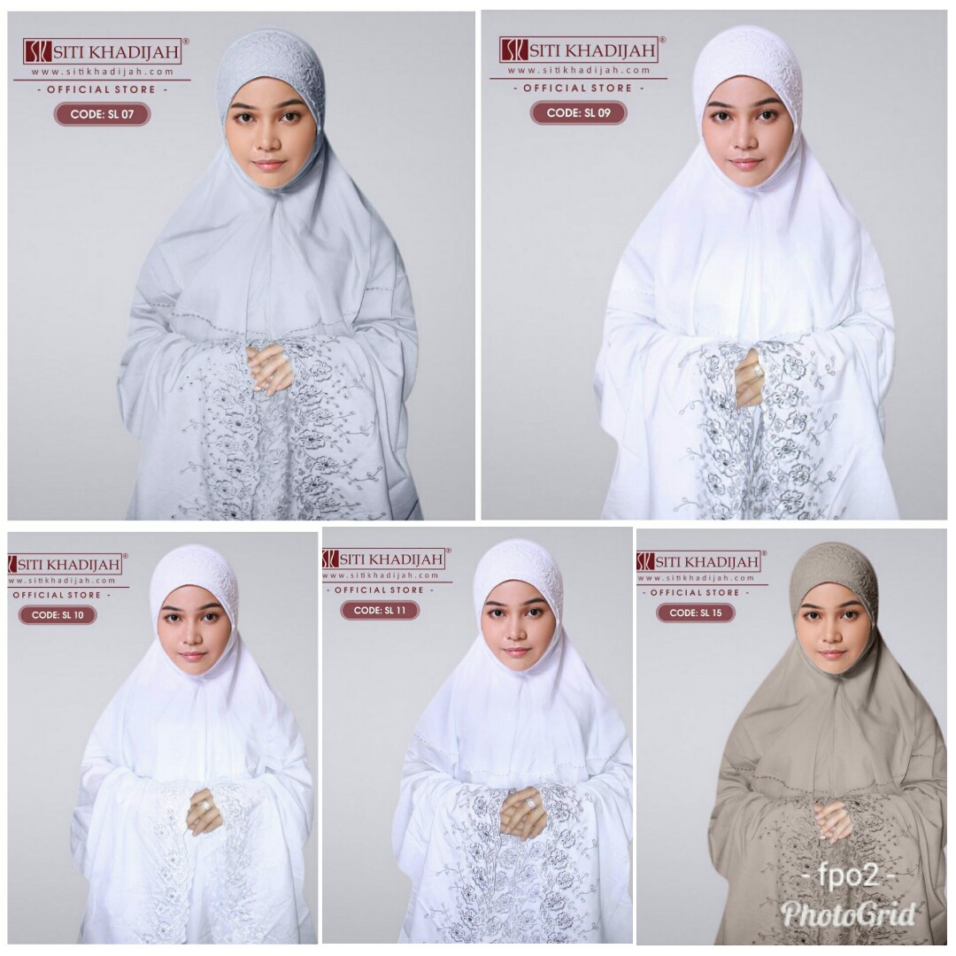 Telekung Sulam Siti Khadijah Muslimah Fashion Scarves On Carousell