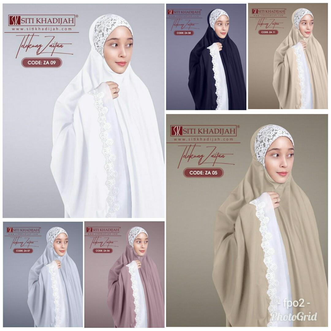 Telekung Zaiton Siti Khadijah Muslimah Fashion Scarves On Carousell