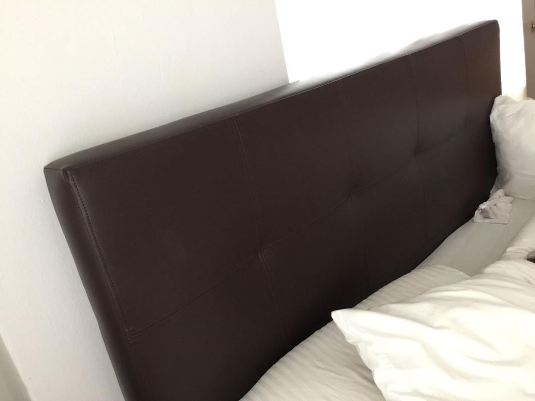 Urgent sale Queen Size Bed with storage, Furniture & Home Living