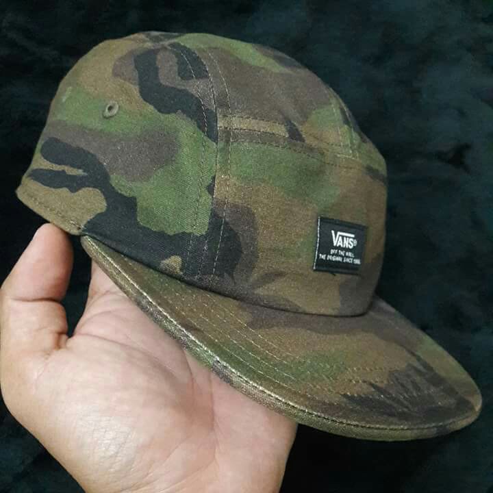 vans camo cap