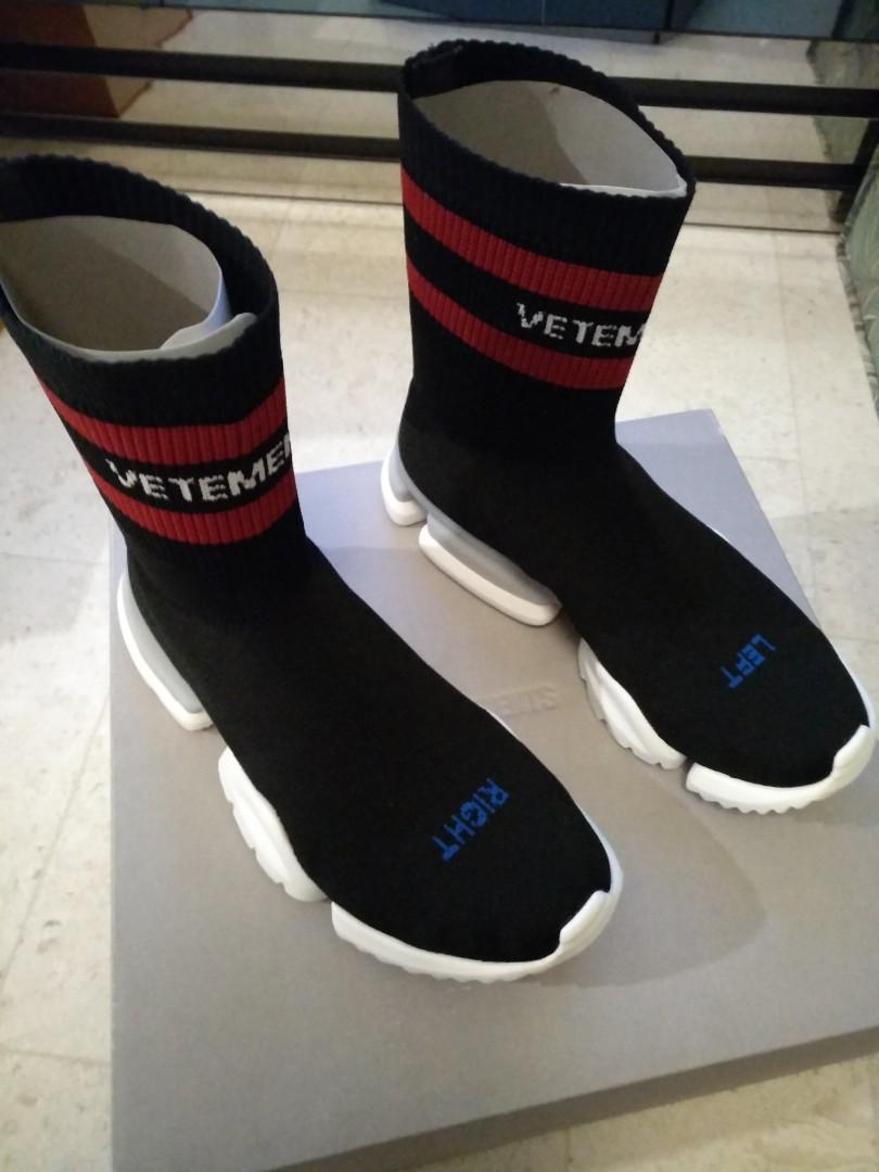 vetements socks sneaker women's