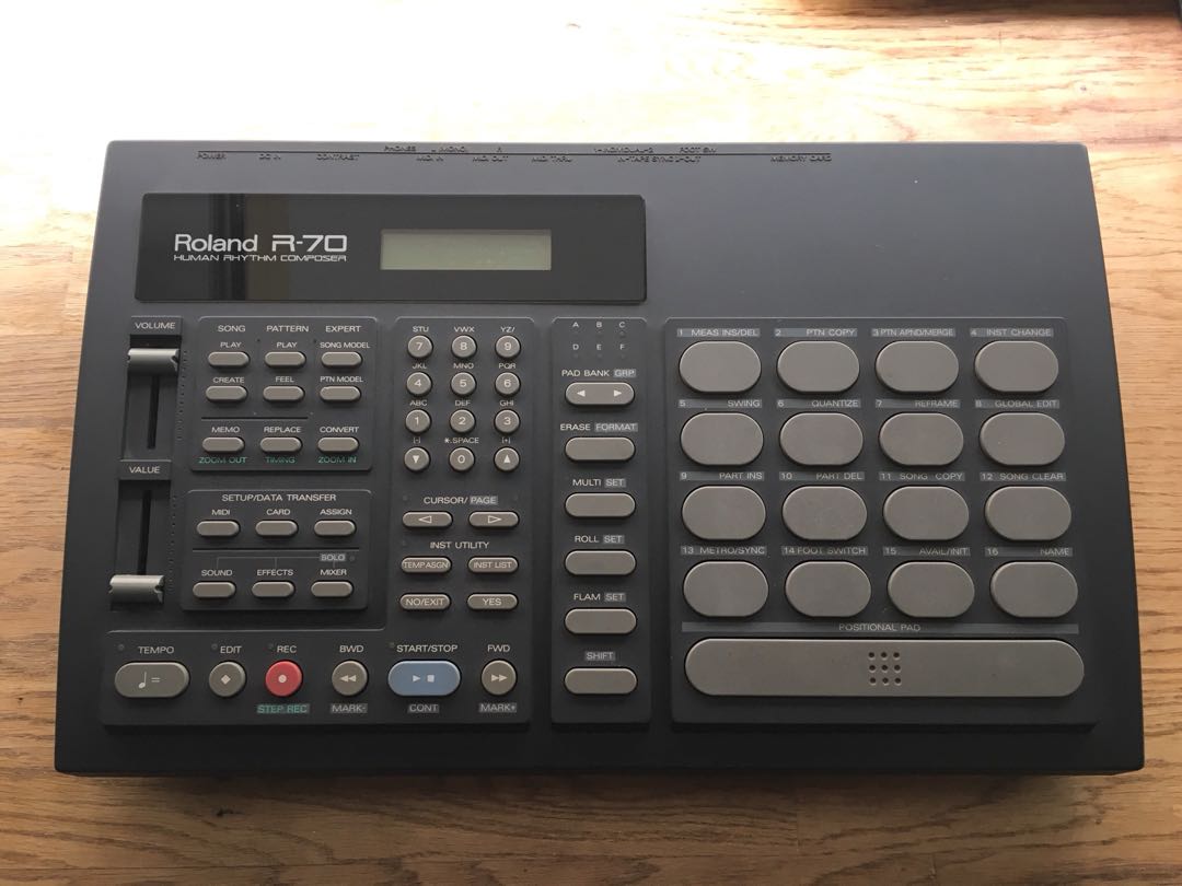 Old roland sales drum machine
