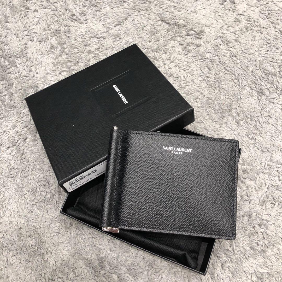 Ysl Wallet With Money Clip 名牌 袋 銀包 Carousell