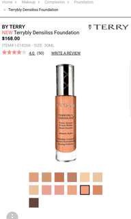 By Terry- Terrybly Densiliss Foundation in Medium peach