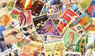 LOOKING FOR USED SINGAPORE STAMPS