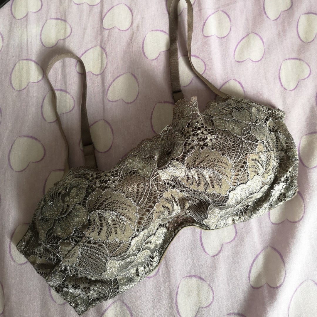 34A Cleavage Cover Up Lace Bra, Women's Fashion, Maternity wear on Carousell