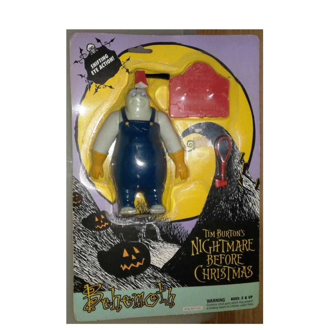 nightmare before christmas bath toys