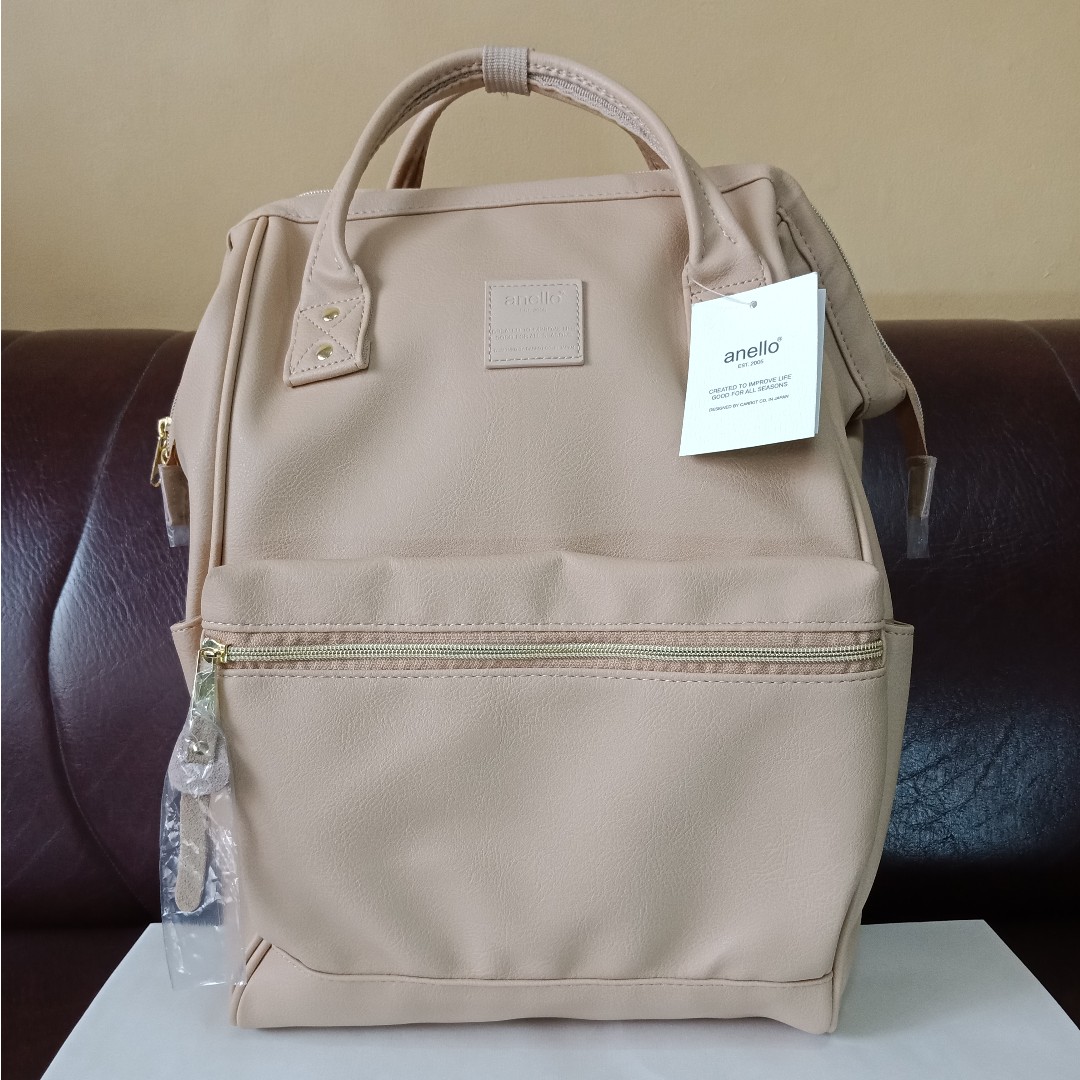 Brand New Authentic Leather Anello Bag from Japan, Women's Fashion, Bags &  Wallets, Backpacks on Carousell