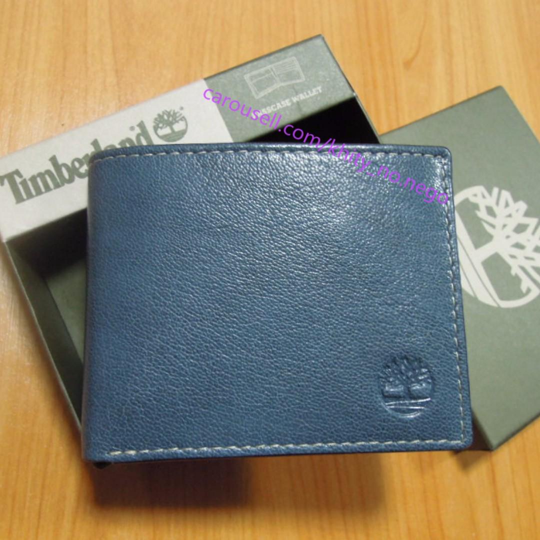 timberland men's leather wallet