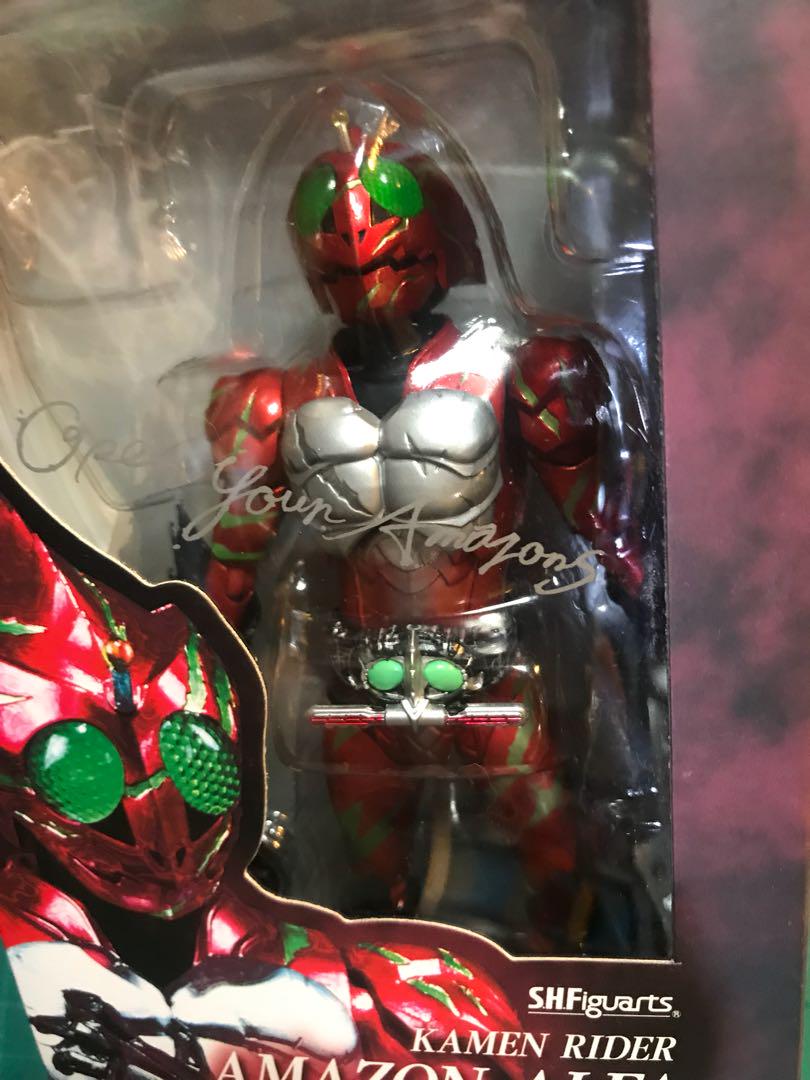 Bandai SHF s.h.figuarts KAMEN RIDER AMAZON ALFA 幪面超人真紅亞馬遜