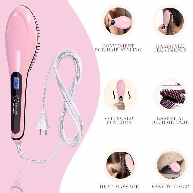 Bestope Hair Straightener Brush HZ058 E142 Beauty Personal Care Hair on Carousell