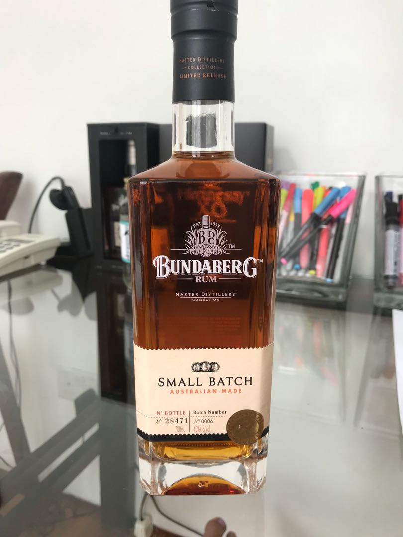 Bundaberg Small Batch Rum Food Drinks Beverages On Carousell