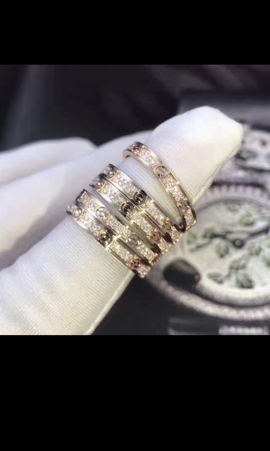 Cartier love shop ring sm