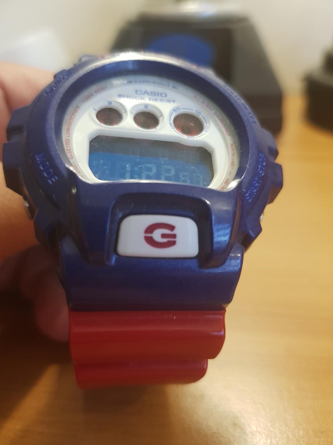 Casio G Shock DW 6900AC a.k.a captain america Men s Fashion Watches Accessories Watches on Carousell