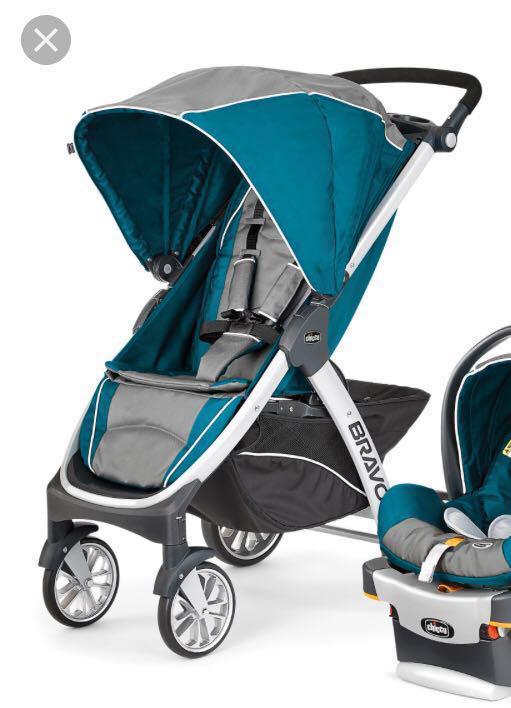 chicco bravo stroller without car seat