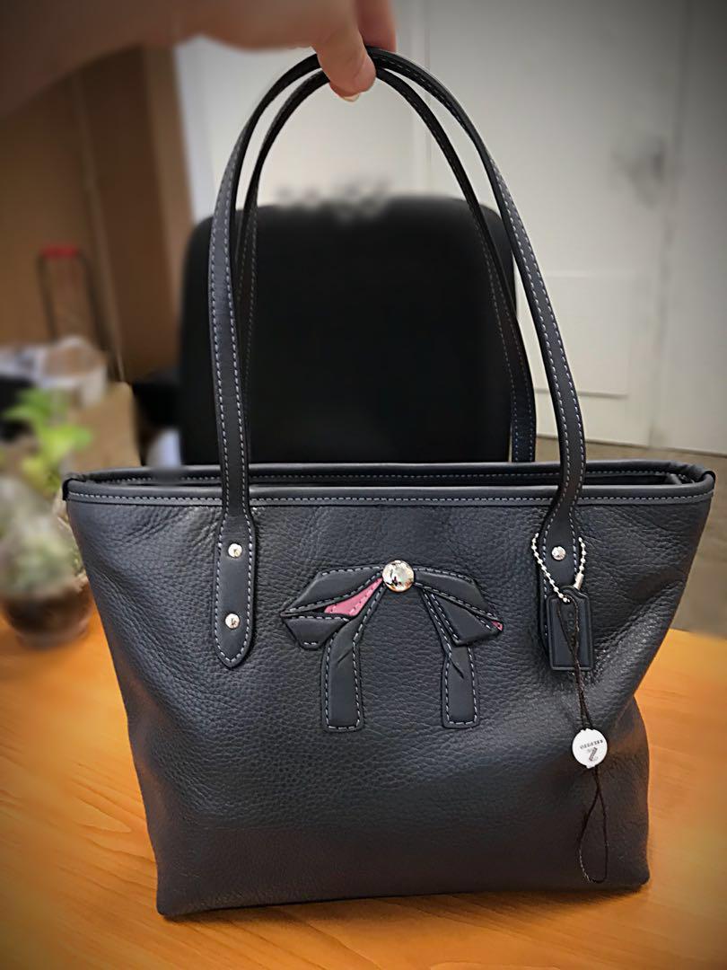 coach mini city zip tote