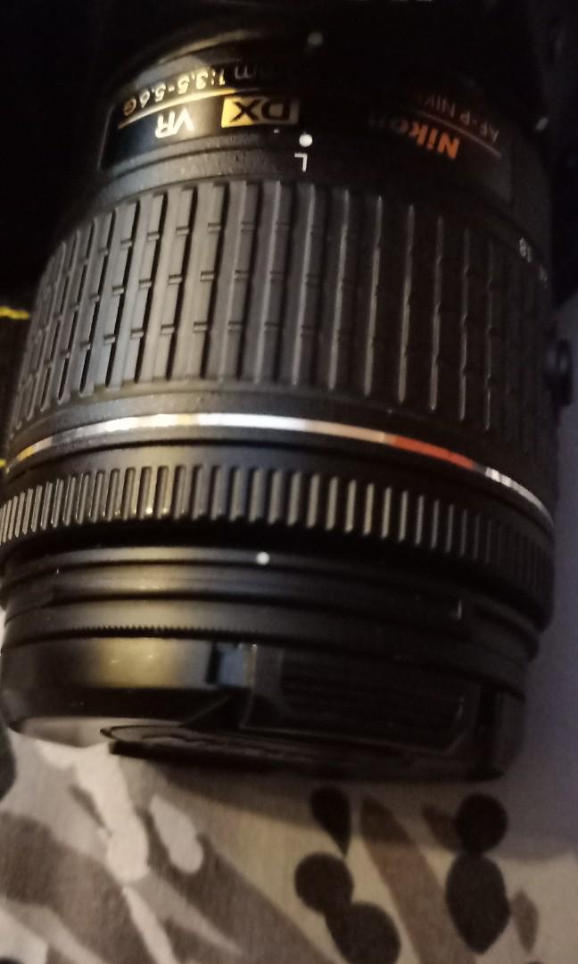 Digital camera (Category: Cameras) located in Singapore. Submitted by flybuyjo (Listing ID 187490665, Image 3). Description: Nikon D3400 lens Af-P Nikkor 18 to 55 mm Excellent condition 2 batteries Bag Charger.