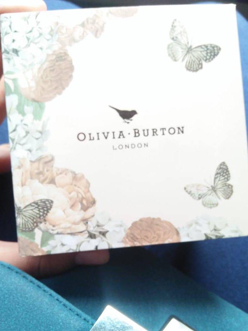 Dijual Olivia Burton Lace Detail Black Rose Gold OB16MV75