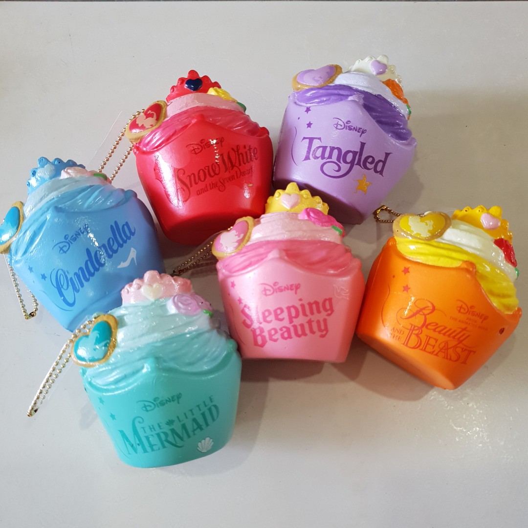 Disney Princess Mascot Cupcake Squishy Hobbies Toys Toys