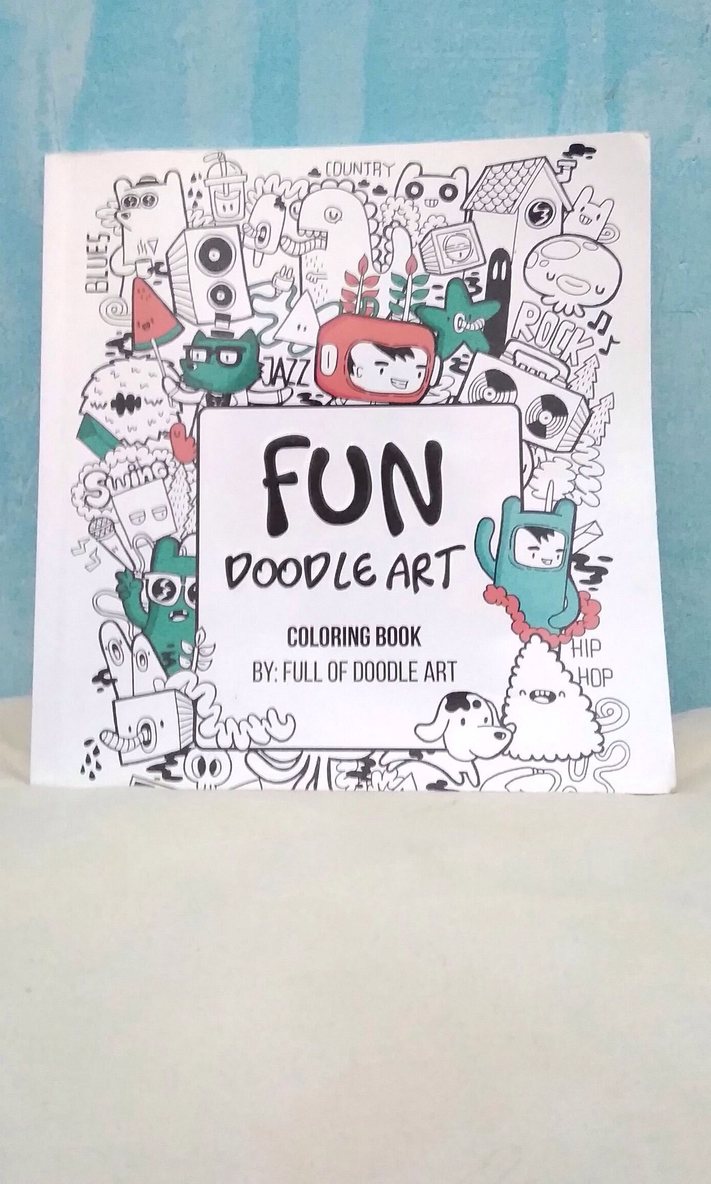 Doodle Art Drawing Book Buku Alat Tulis Buku Di Carousell