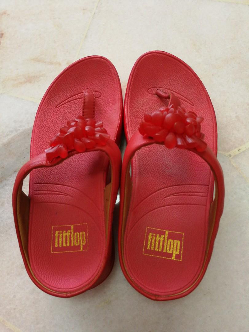 Red fitflop clearance sandals