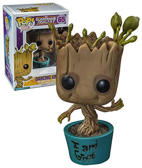 Funko POP Movies Guardians of the Galaxy 2 Toddler Groot Figure w/ Protector 