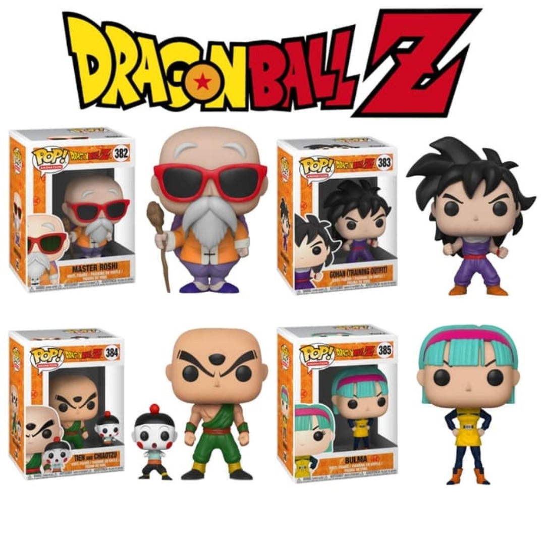 Funko Pop Set Promotion Animation Dragon Ball Z 4 Items Toys