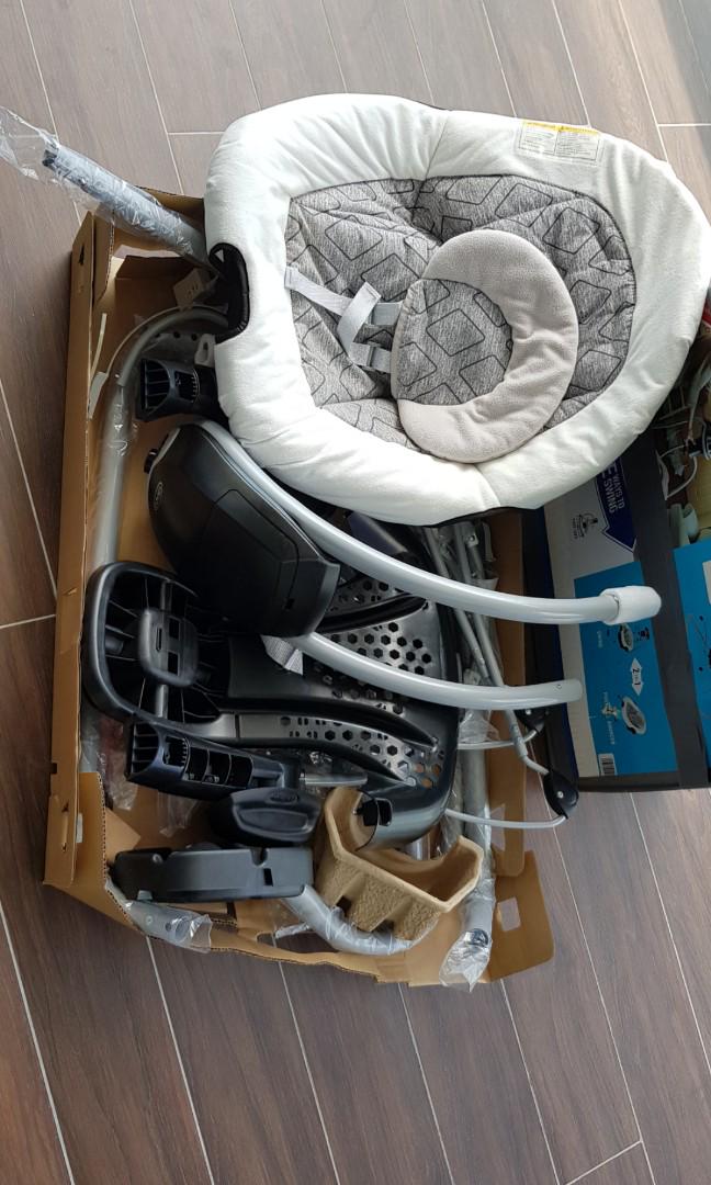 graco duetconnect lx with multidirection baby swing, Babies & Kids