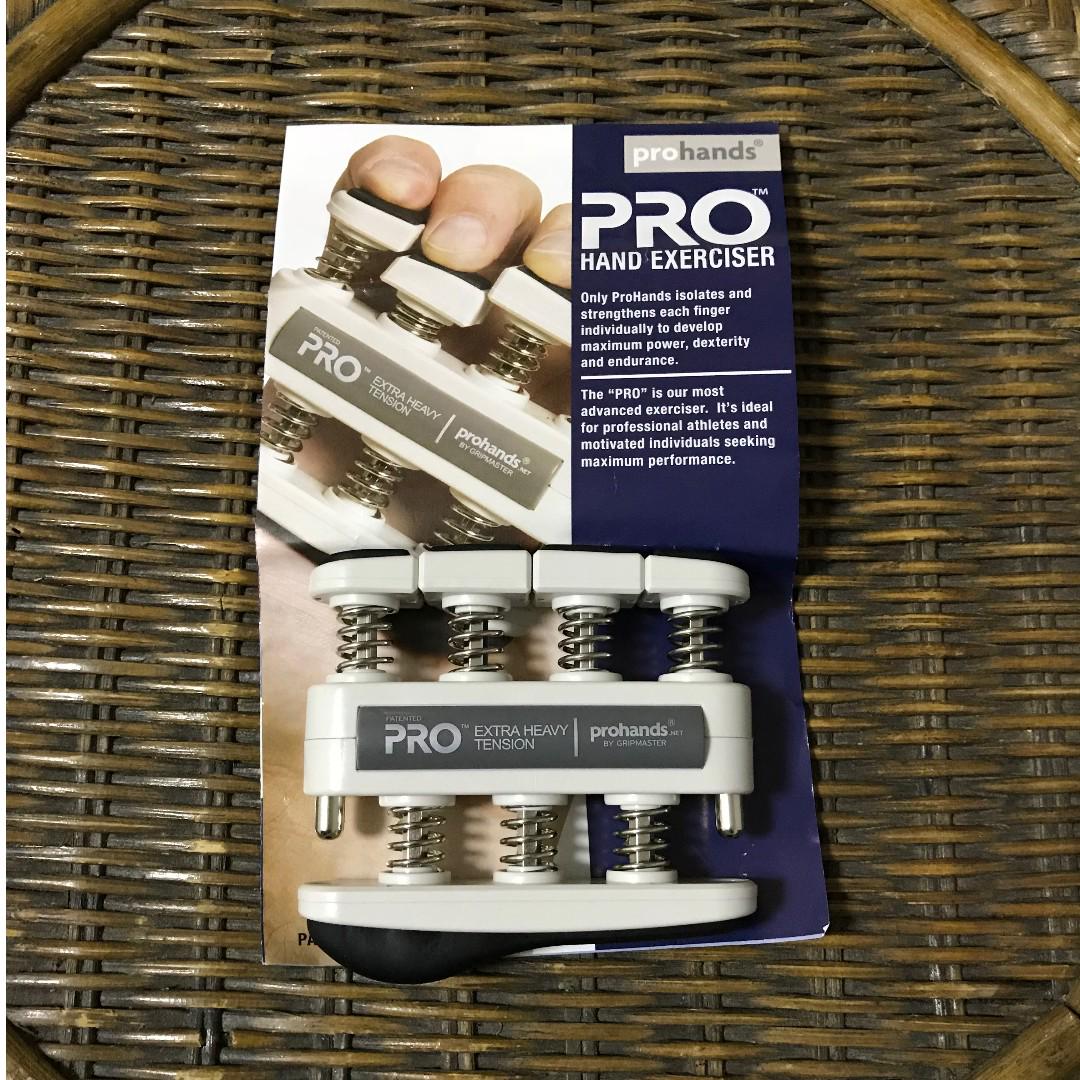 Grip Master Prohands Extra Heavy Tension Sports Equipment Exercise Fitness Toning Stretching Accessories on Carousell