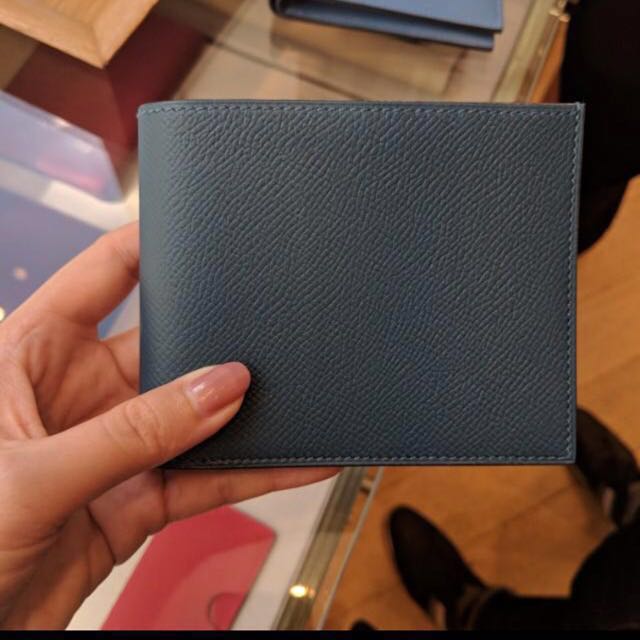 Hermes Citizen Twill Card Holder, Luxury, Bags & Wallets on Carousell