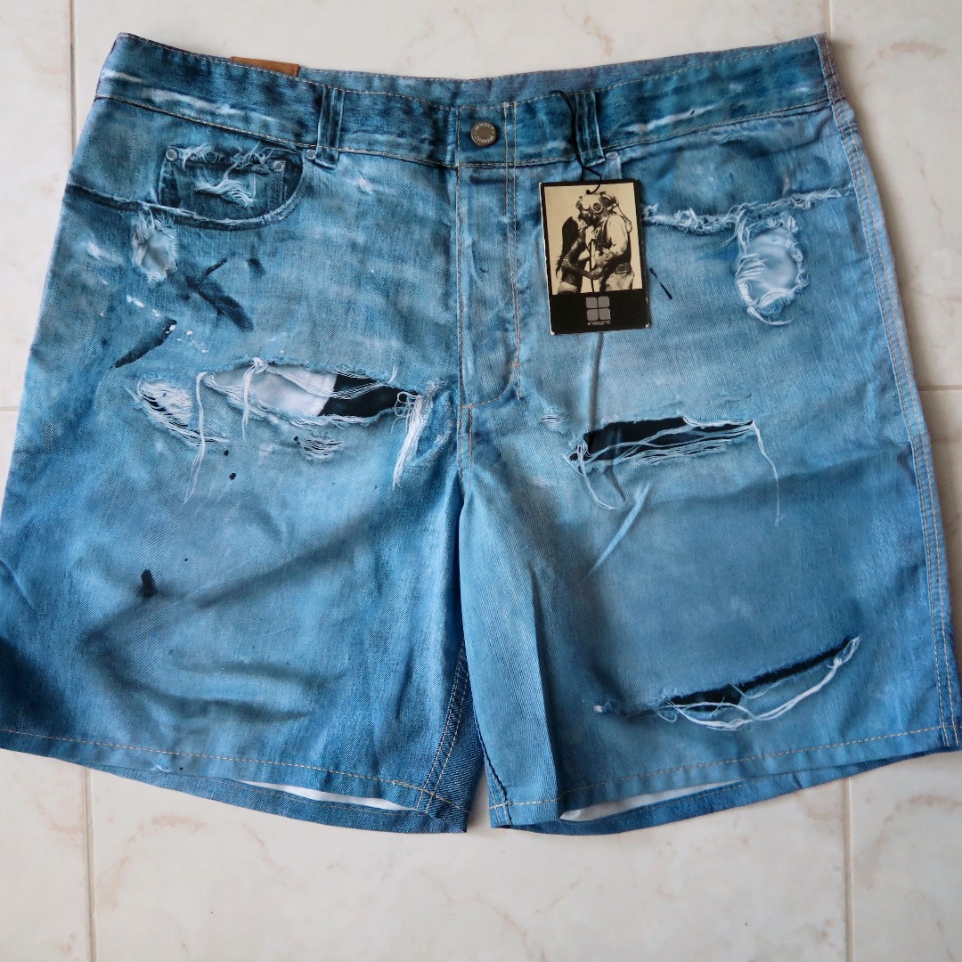 Insight outlet denim shorts