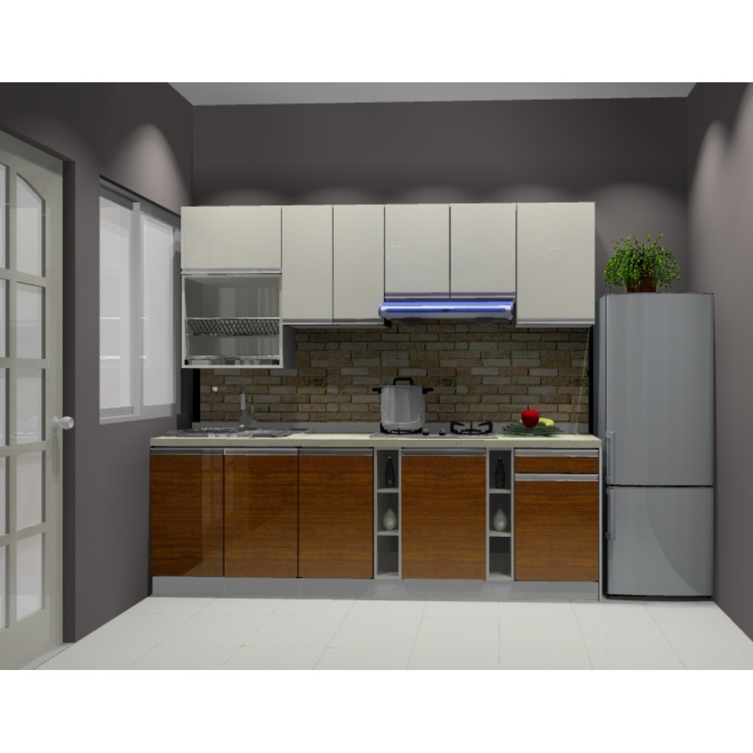 contoh kabinet dapur moden