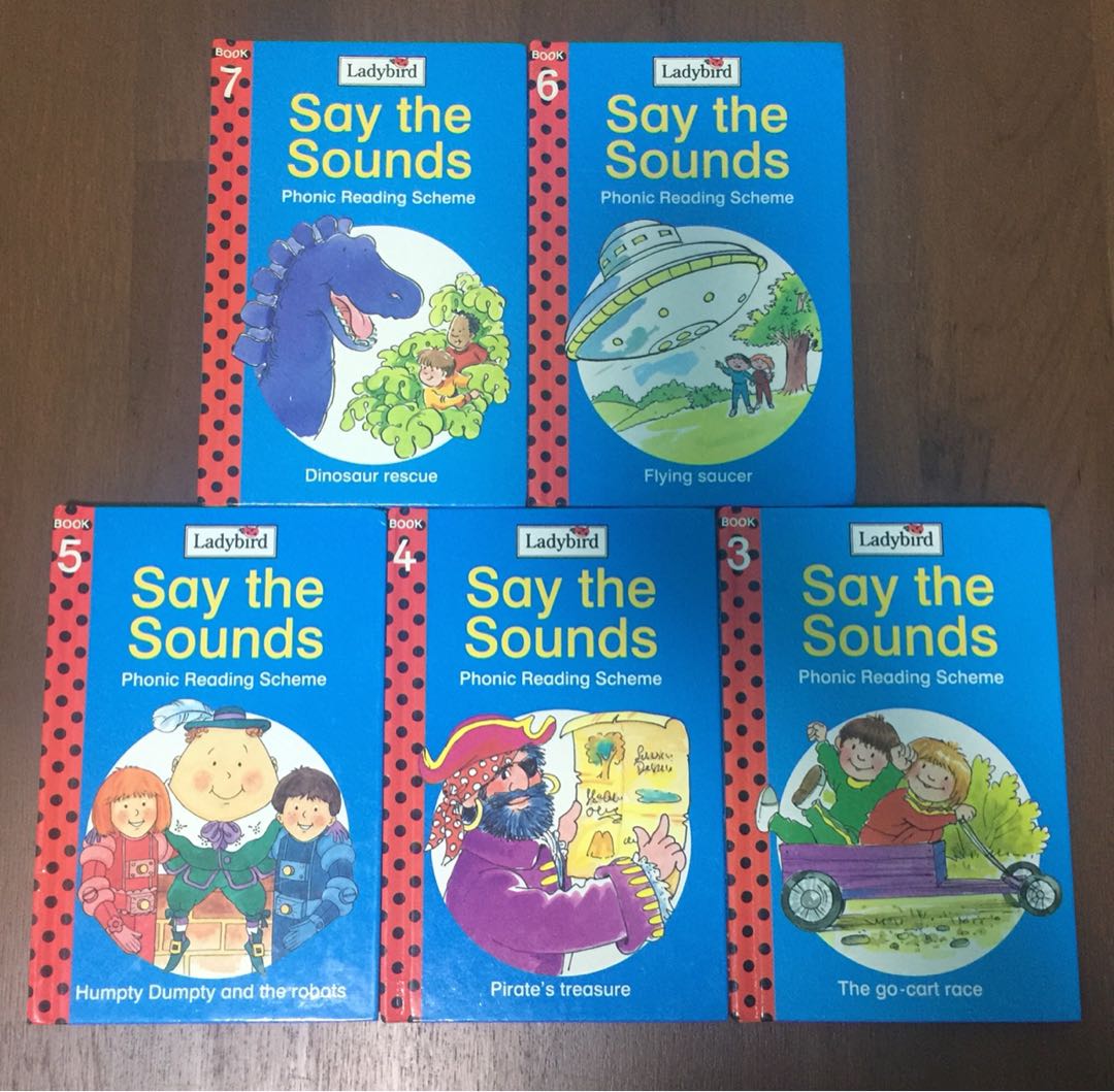 Ladybird Say the Sounds Phonic Reading Scheme, Hobbies & Toys 