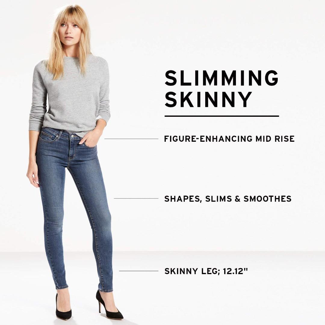 levi's slimming skinny jean