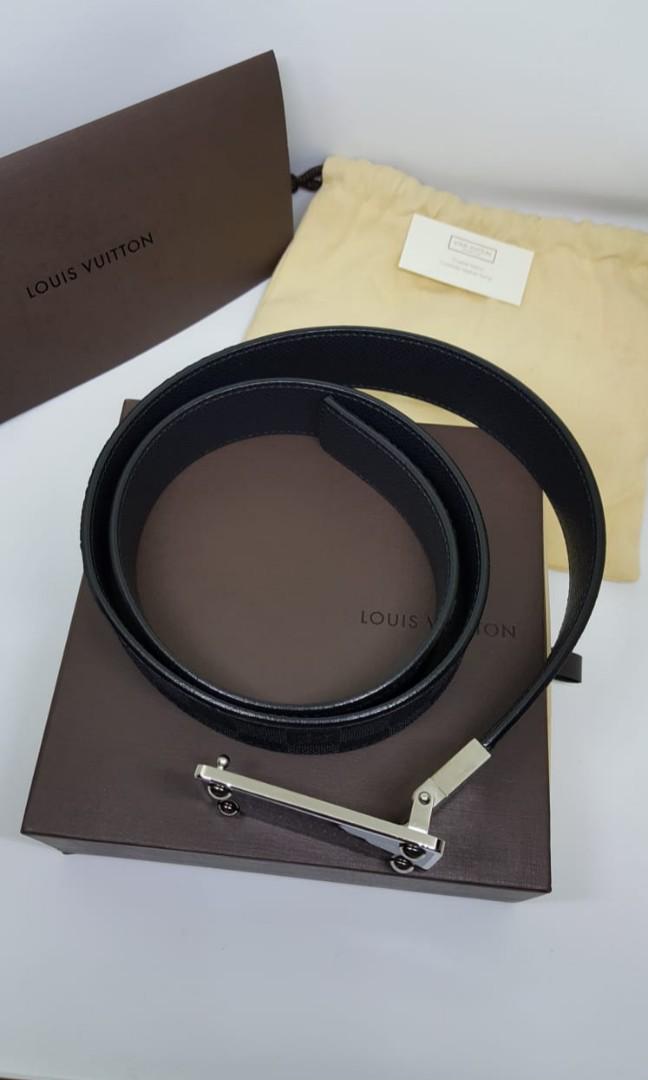 Louis Vuitton Damier Ebene Inventeur Reversible 35MM Belt – Oliver